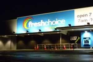 Fresh Choice Ranui grocery fit-out with butchery and bakery